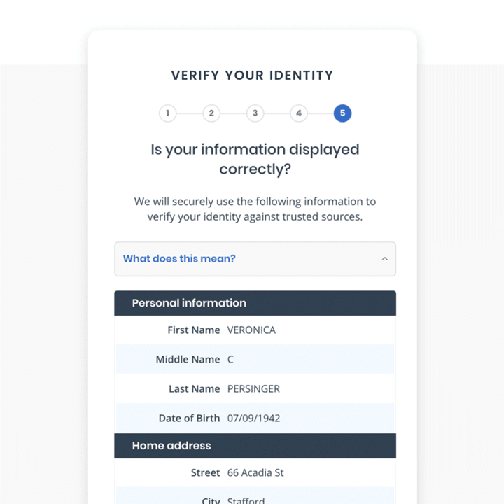 Step 11, Review and confirm that your information is correct, then select Yes.gif