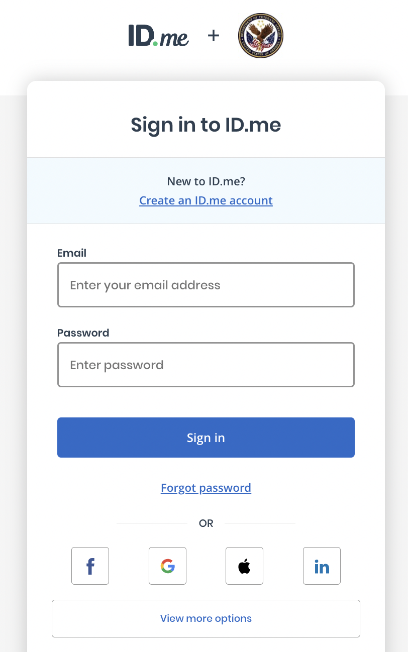 Veterans Affairs and ID.me – ID.me Help Center