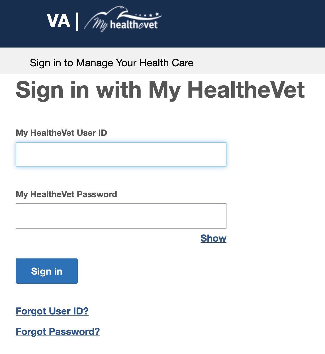 Sign in with MyHealthevet.png